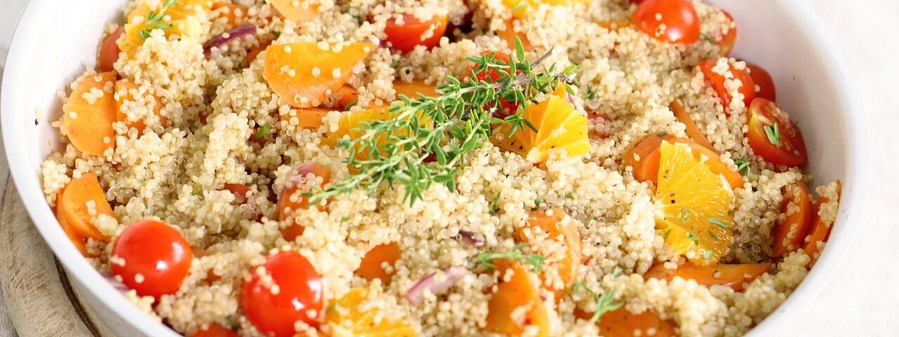 pan, quinoa, multicoloured