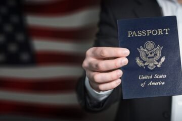 passport, id, entry, exit, identity card, document, usa, america, man, businessman, presentation, flag, banner, star strip, travel, travel document, identity, visit, visa, visa, visa, visa, visa, visa