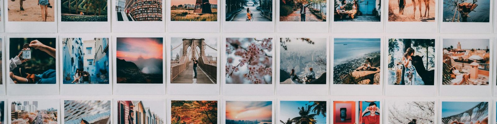 A vibrant collage of travel photographs showcasing global destinations and experiences.